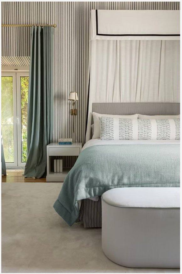 Master suite in the manor